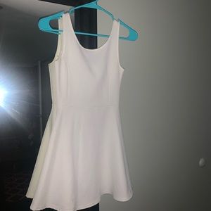 Cream Skater Dress